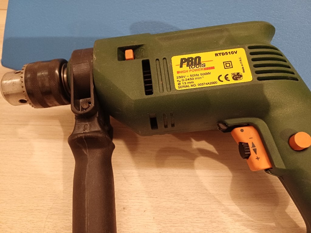Boormachine 500W, Ophalen, Gebruikt, 400 tot 600 watt, Boormachine