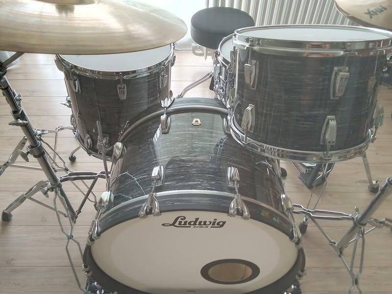 SPLINTERNIEUWE Ludwig Classic Maple - Vintage Black Oyster, Muziek en Instrumenten, Drumstellen en Slagwerk, Ophalen, Nieuw, Ludwig