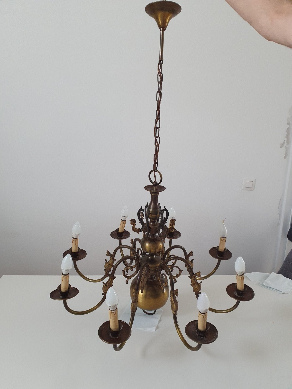 Lustre ancien, Maison & Meubles, Lampes | Lustres