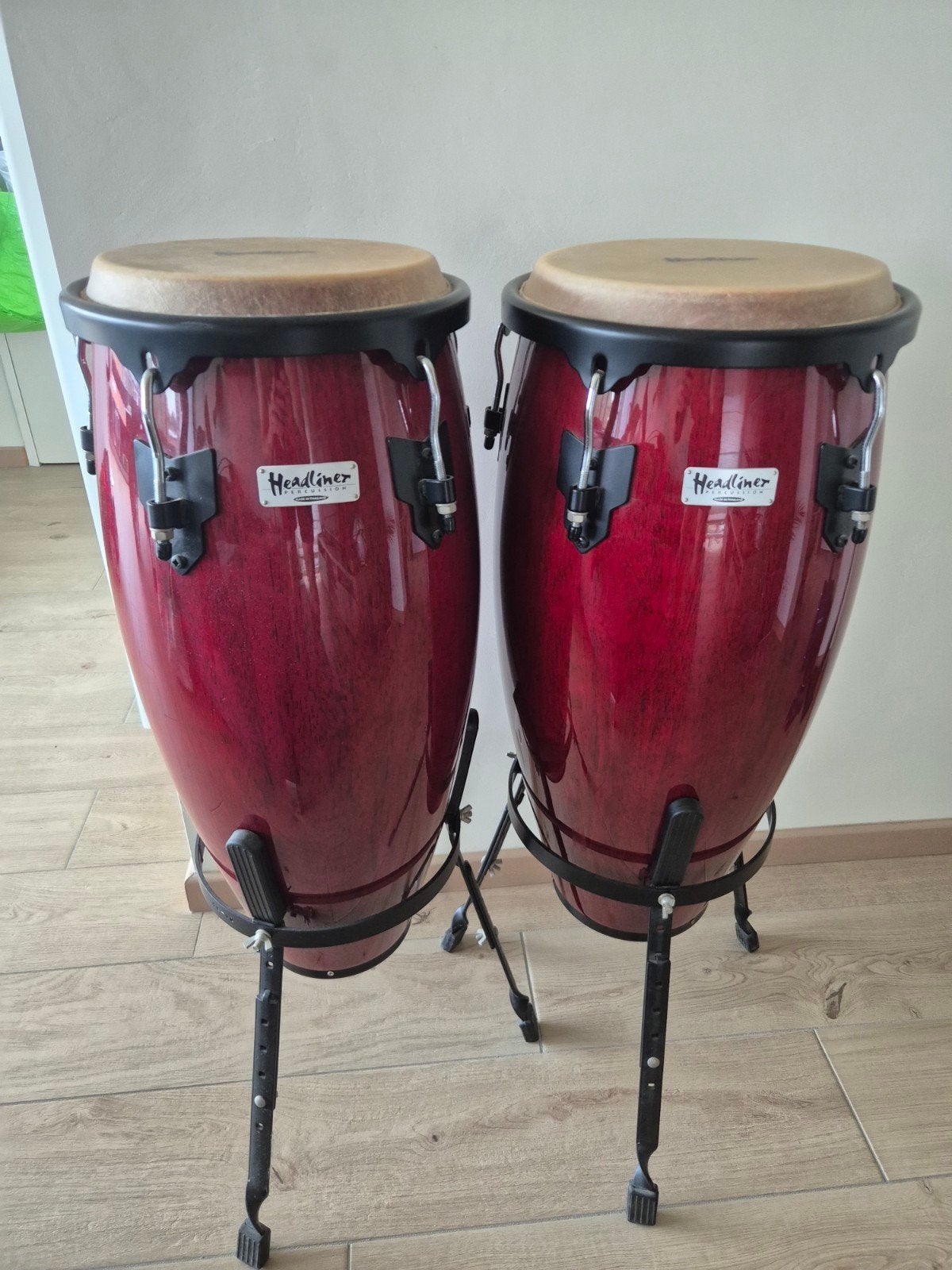 Conga set (Headliner), Ophalen, Zo goed als nieuw