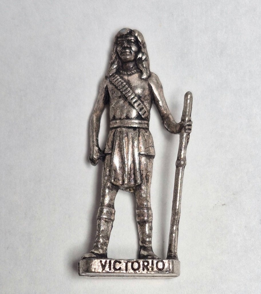 Berühmte Indianer II Victorio Silber SCAME, Enlèvement ou Envoi, Comme neuf, Autres types