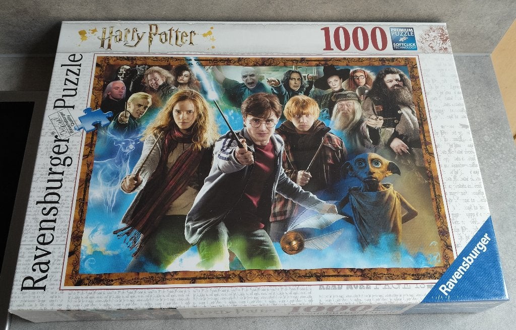 puzzel ravensburger de tovenaarsleerling van Harry Potter, Ophalen of Verzenden, 500 t/m 1500 stukjes, Nieuw, Legpuzzel