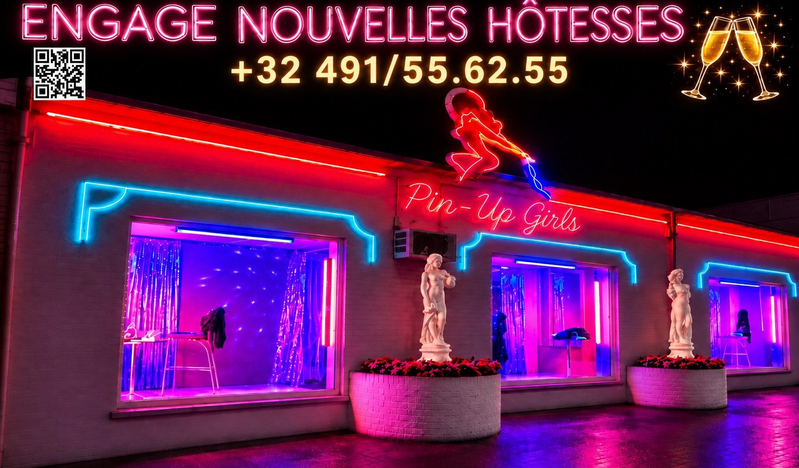 Bar à champagne recherche nouvelle hôtesse, Horaire variable, Premier Emploi, Convient comme travail d'appoint