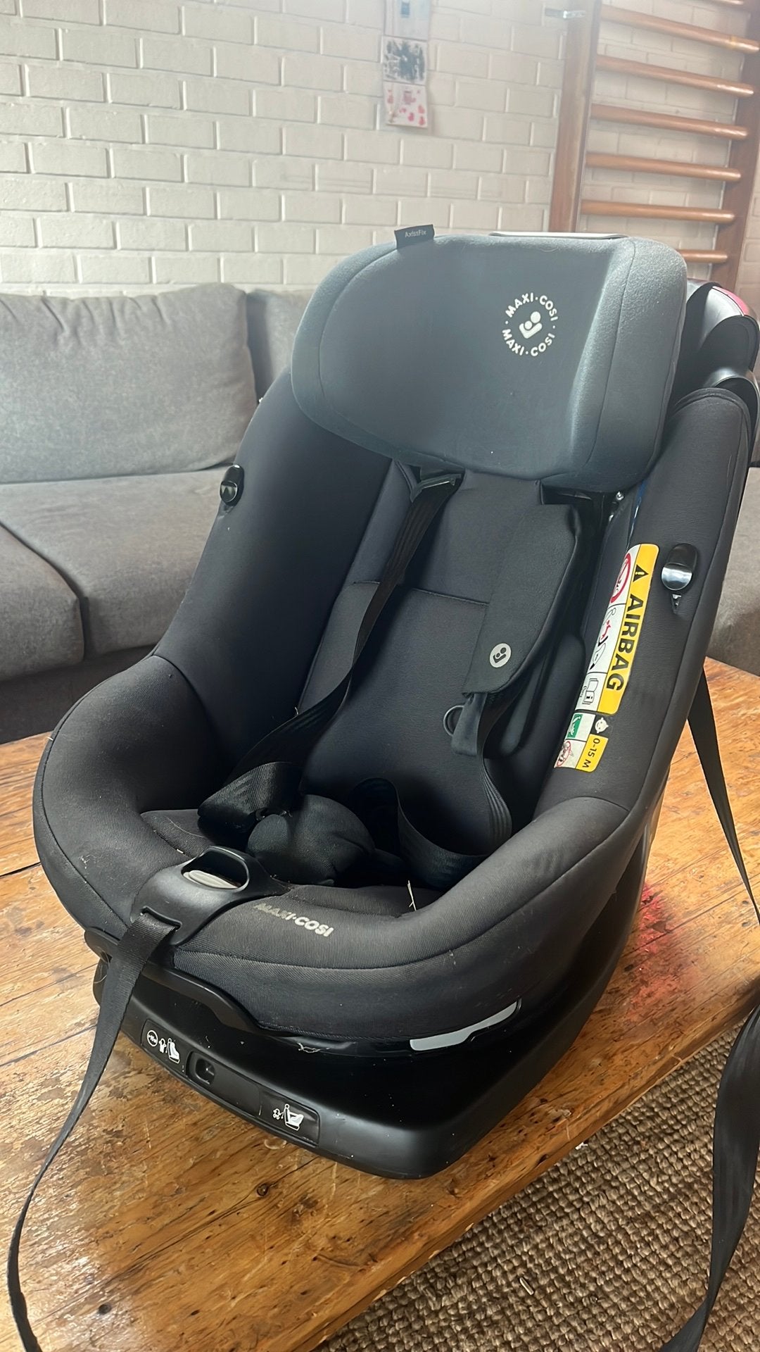 Maxicosi autostoel 360, Kinderen en Baby's, Autostoeltjes, Ophalen, Autogordel of Isofix, Afneembare rugleuning, Zo goed als nieuw