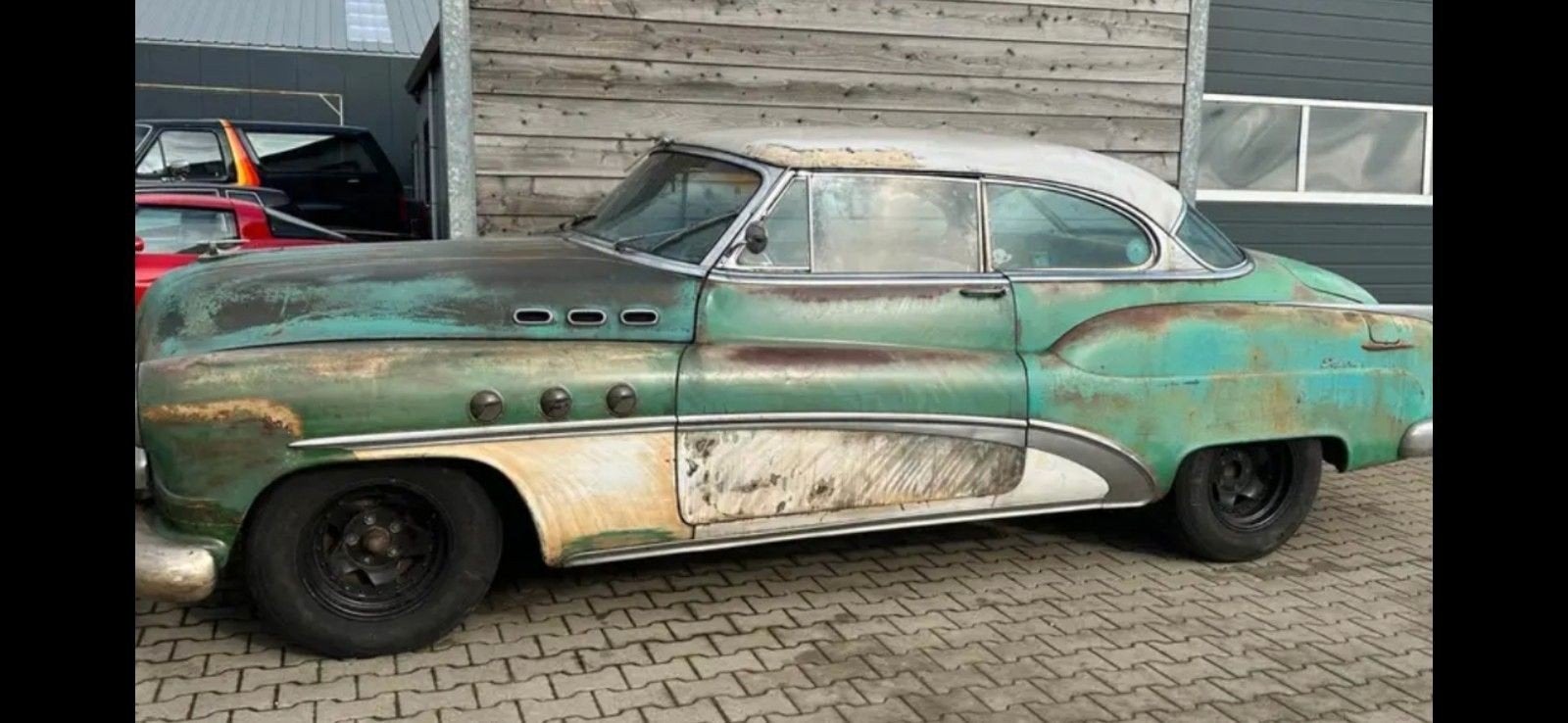 1952 buick coupe, met een straight eight, Auto's, Particulier, Te koop, Buick