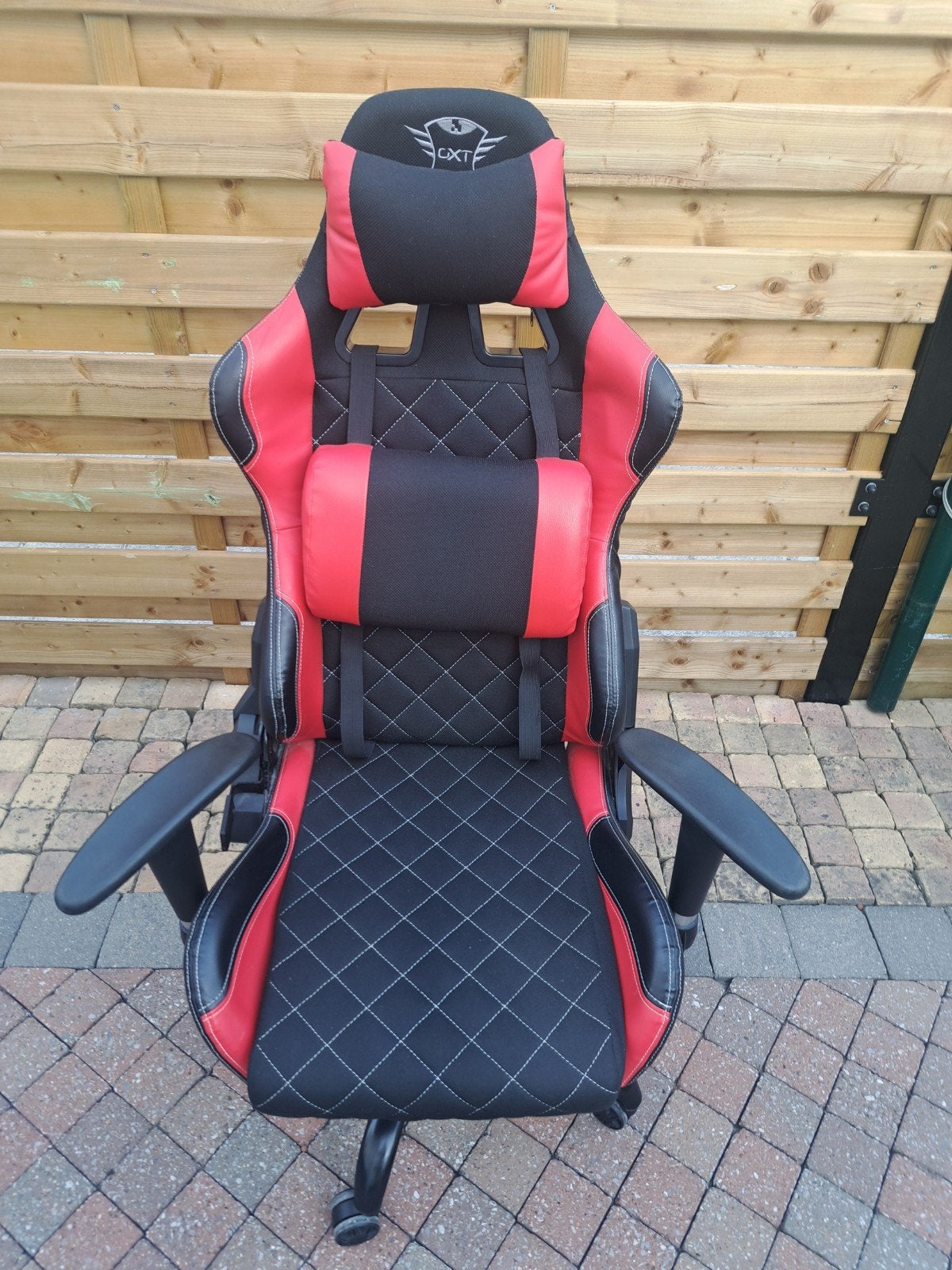 Bureaustoel GXT, Maison & Meubles, Chaises de bureau, Rouge, Comme neuf, Chaise de bureau de gaming, Enlèvement