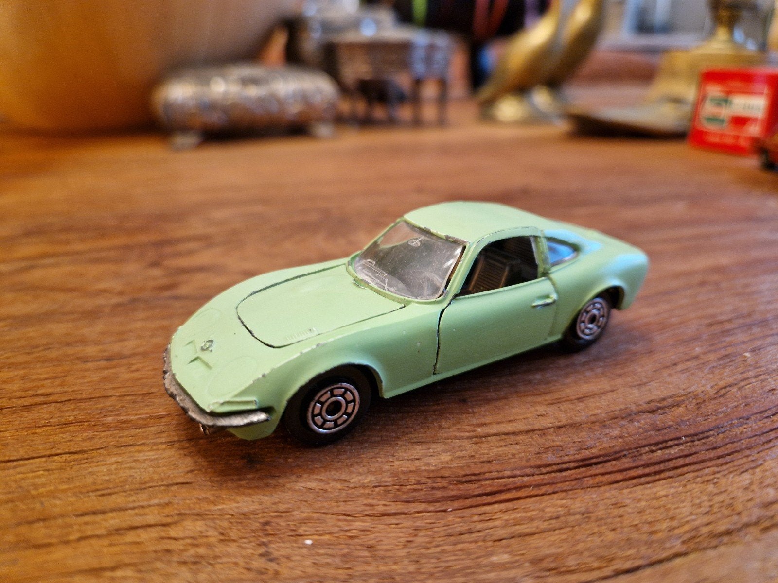 zeldzame Norev Jetcar 1/43 Opel GT 1900, Hobby en Vrije tijd, Ophalen of Verzenden, Norev