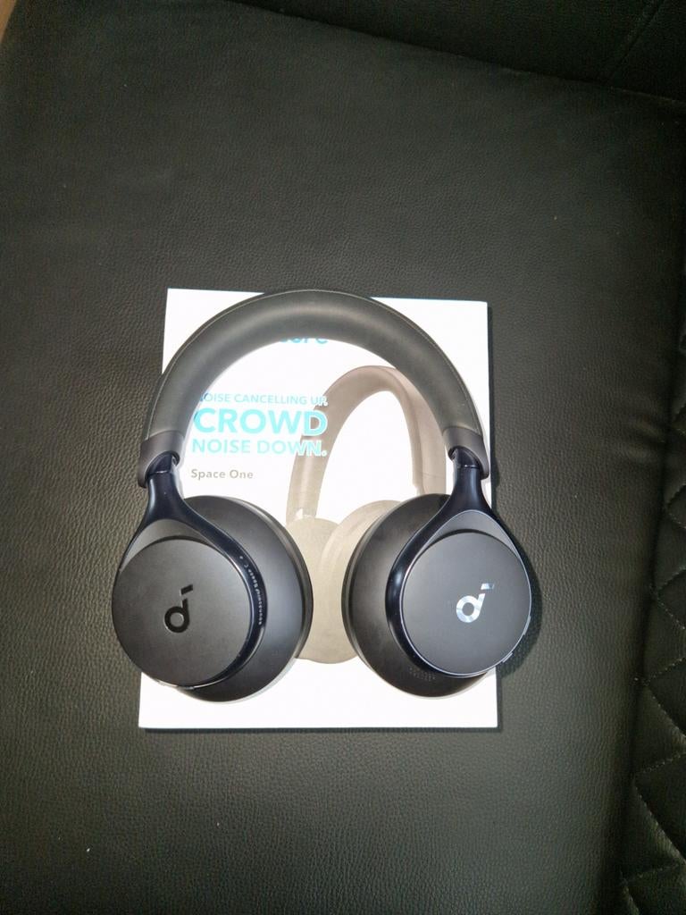 Anchor Soundcore Space One, Autres marques, Bluetooth, Circum-aural, Comme neuf