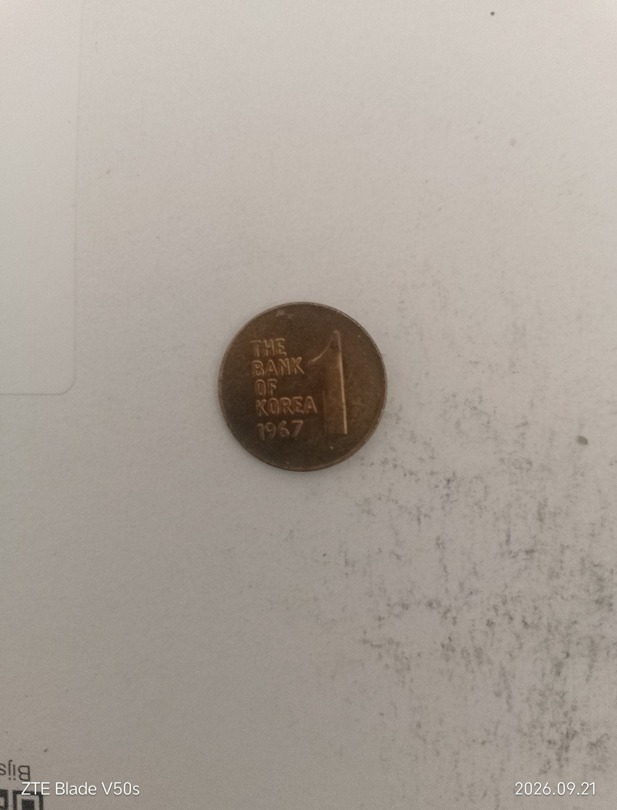 pièce de monnaie, Enlèvement ou Envoi