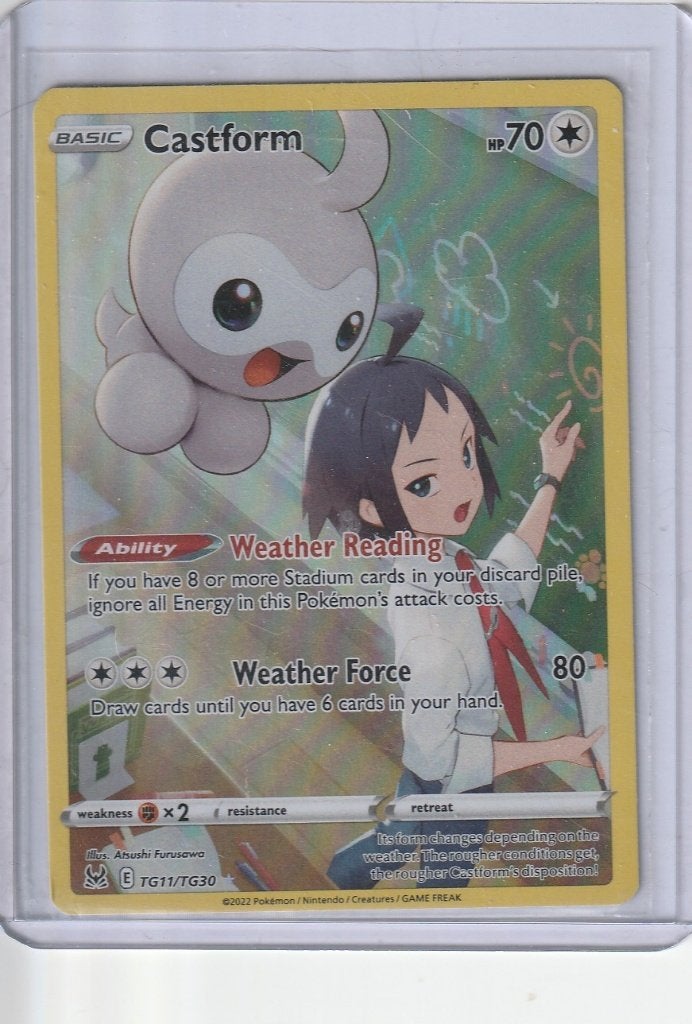 Castform TG11/TG30 - Lost Origin (Anglais / Near Mint), Hobby & Loisirs créatifs, Enlèvement ou Envoi, Comme neuf