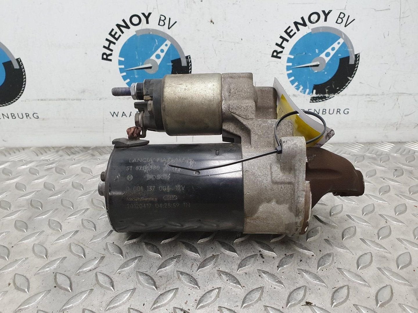 FIAT PANDA 0.9 TwinAir Lounge  STARTMOTOR 2012, Enlèvement ou Envoi, Utilisé, ARN reconnu