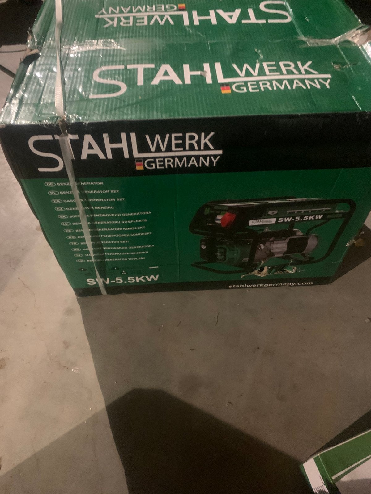 generator merk stahlwerk, Ophalen, Nieuw, Benzine