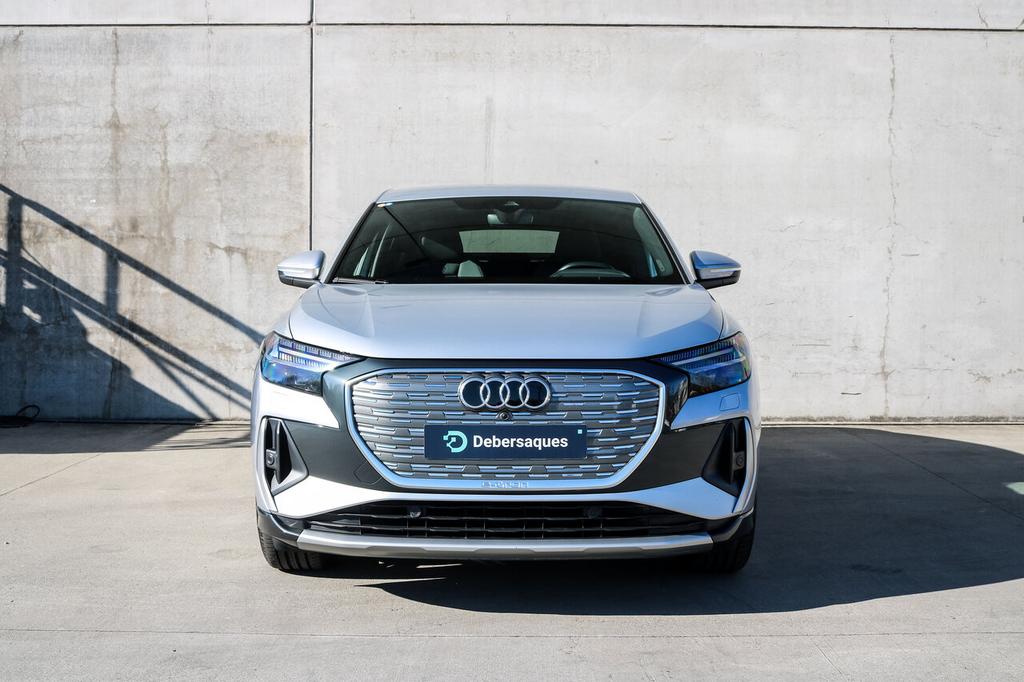 Audi Q4 e-tron 40 Sportback S-Line SONOS APP ACC PSENS+CAM, Autos, 0 kg, Argent ou Gris, Détection des panneaux routiers, 0 kg