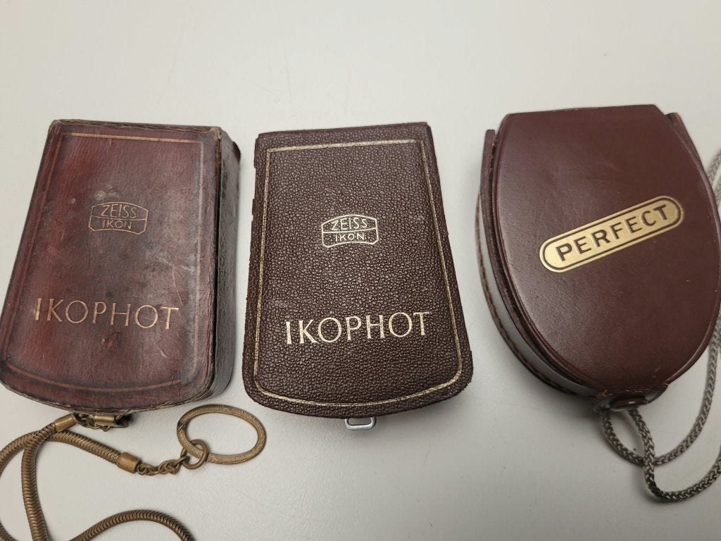 LOT 3 POSEMÈTRES ZEISS IKON IKOPHOT VINTAGE, Enlèvement ou Envoi, Utilisé