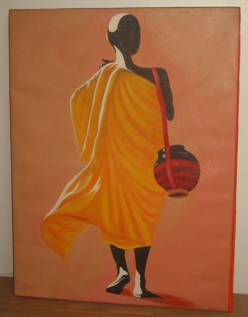 Tableau sur toile 80 x 60 cm, 80 cm, Tableau, Comme neuf, Enlèvement
