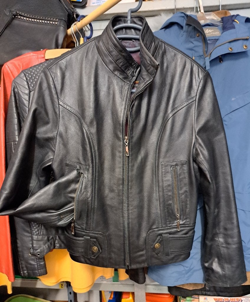 Alji-Piel, stoer dames jasje in leder (lam), 40, Taille 38/40 (M), Enlèvement ou Envoi, Comme neuf, Manteau
