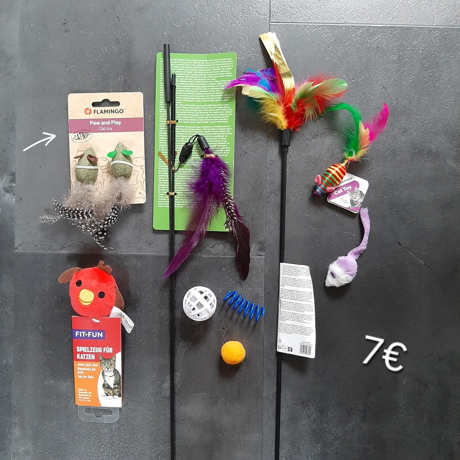 kattenspeelgoed set, Dieren en Toebehoren, Ophalen of Verzenden, Nieuw