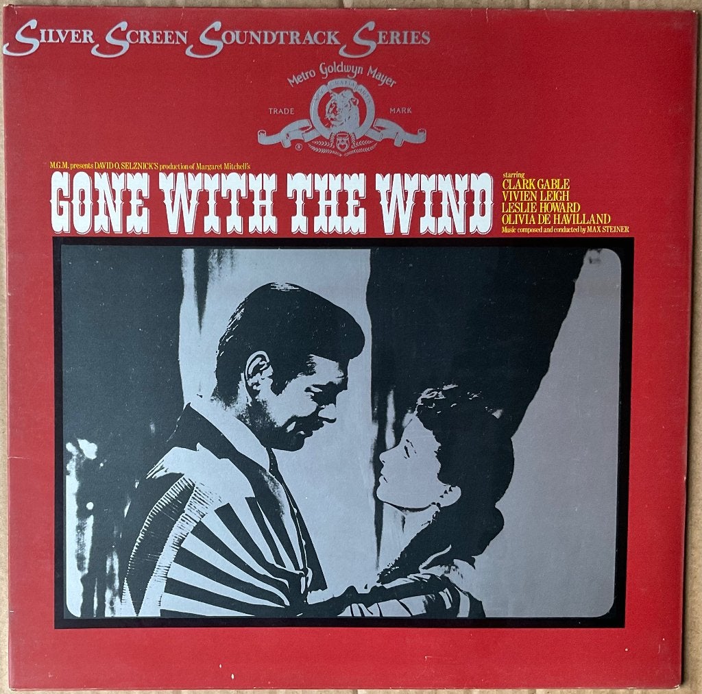Gone with the wind "Vinyl" 1961 Germany (U.K.), Cd's en Dvd's, Gebruikt, Verzenden, Inclusief binnenhoes, 12 inch