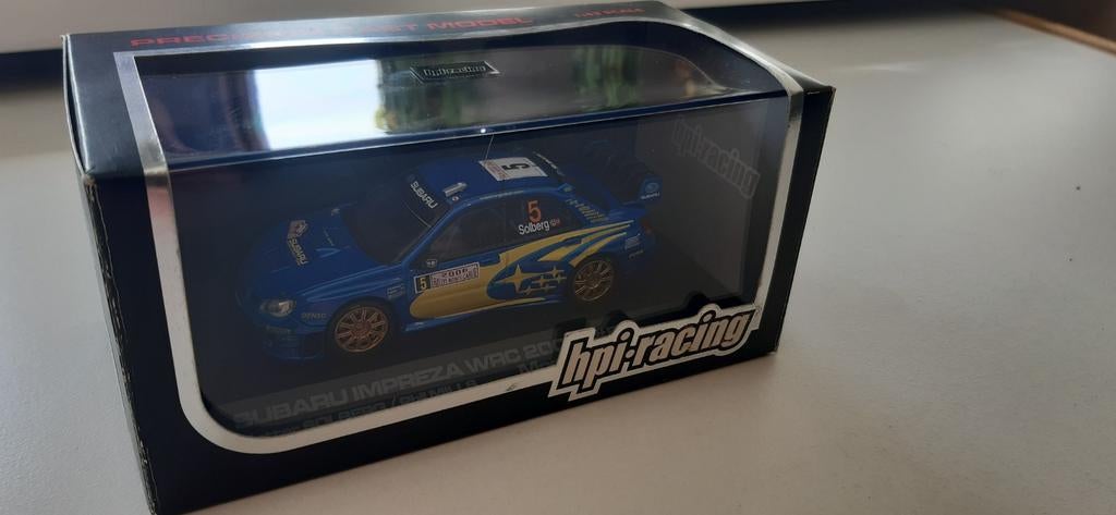 Hpi racing subaru wrc 1:43, Hobby en Vrije tijd, Modelauto's | 1:43, Ophalen of Verzenden