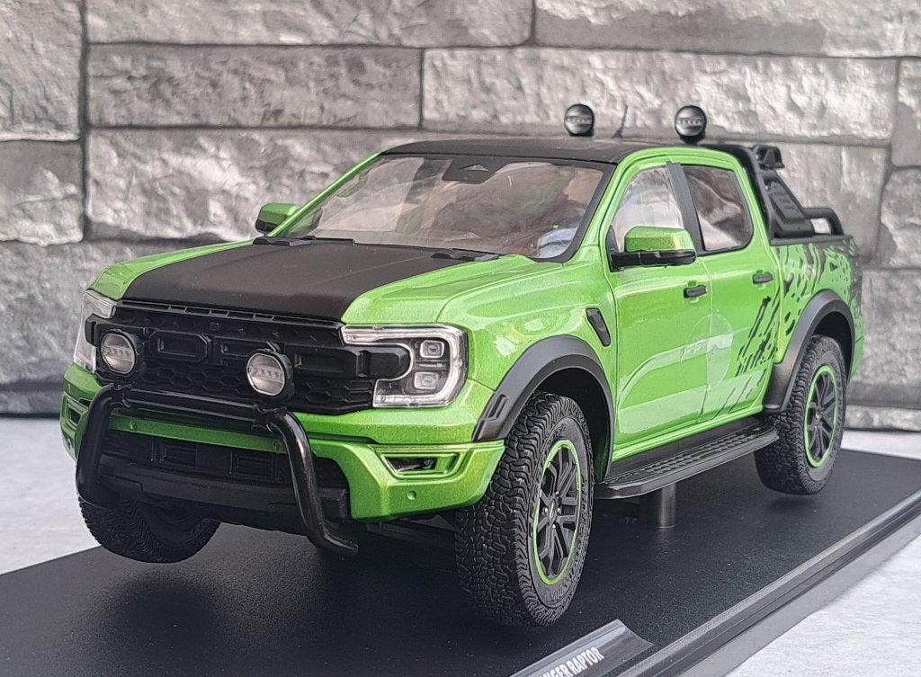 Ford Ranger Raptor green 1/18ème, Hobby en Vrije tijd, Modelauto's | 1:18, Solido, Auto, Solido, Nieuw
