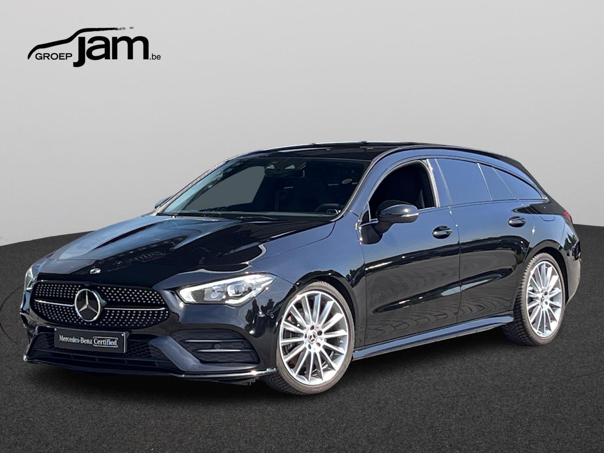 Mercedes-Benz CLA Shooting Brake 220 AMG Shooting Brake, Auto's, CLA, Stof, Gebruikt, Zwart