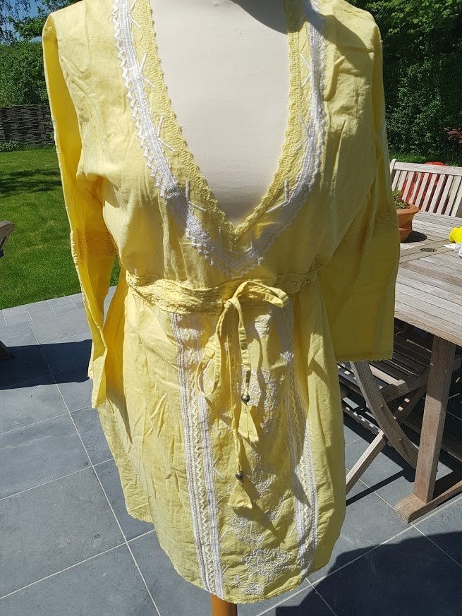 robe de plage tunique Kiwi St Tropez, Neuf, Autres types, Kiwi st tropez, Jaune