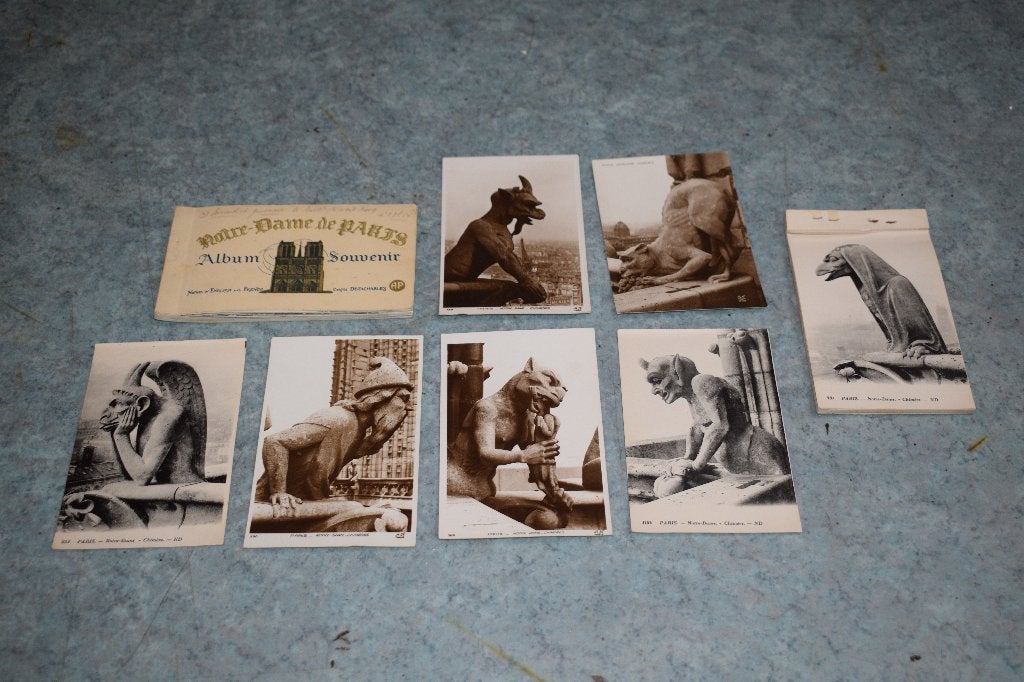 lot carte postale notre dame paris 1930, Antiquités & Art, Enlèvement ou Envoi