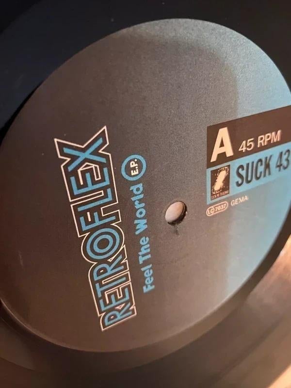 Retroflex – Feel The World E.P Vinyle, 12" - Happy Hardcore, CD & DVD, EP, Envoi, 1990 - 1999, Utilisé