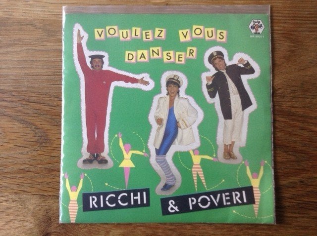 single ricchi & poveri, Cd's en Dvd's, 7 inch, Ophalen of Verzenden, Pop, Beschermende buitenhoes