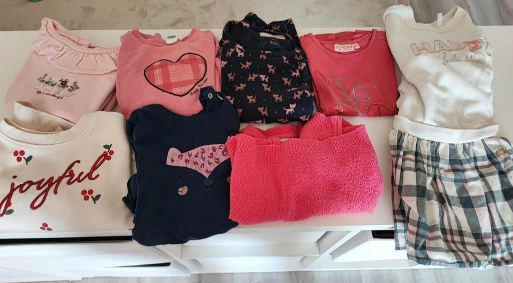 Bundel meisjeskleding maat 92, Kinderen en Baby's, Kinderkleding | Maat 92, Broek, Ophalen of Verzenden