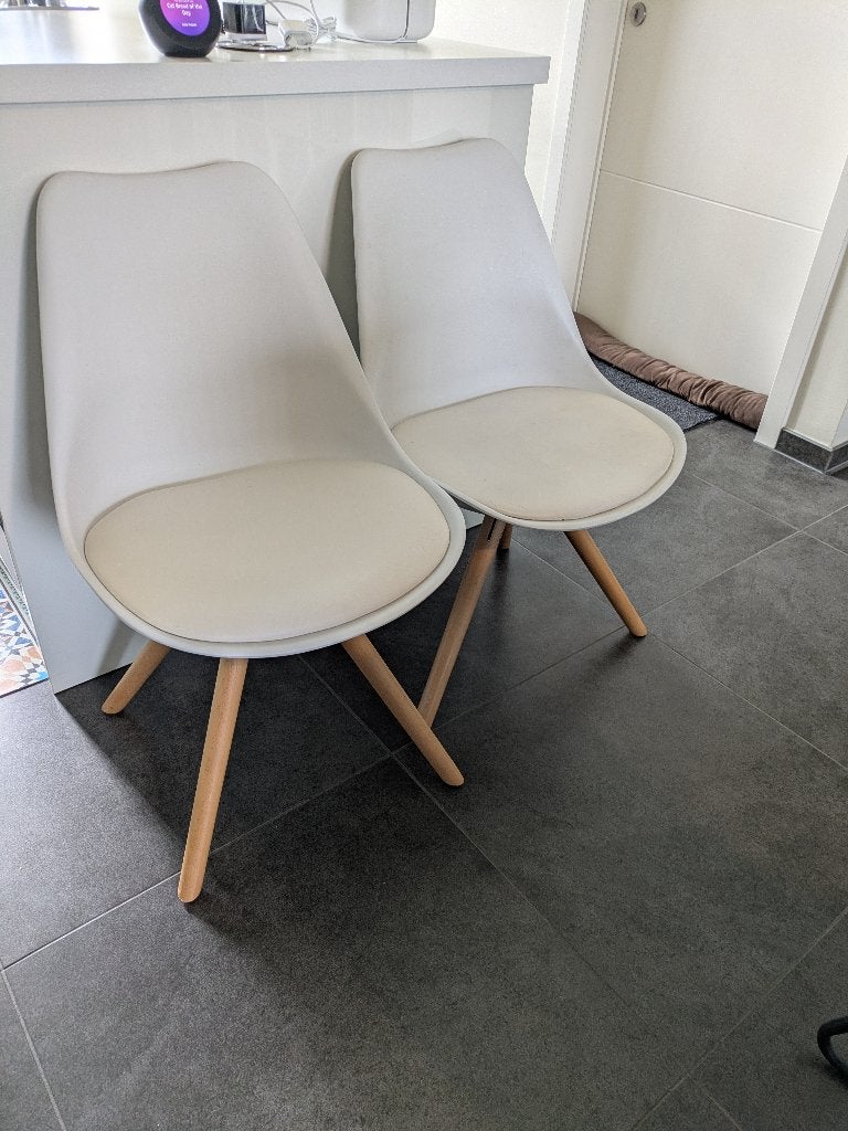 Eetkamerstoel Woody, Bois, Scandinavisch, Deux, Enlèvement