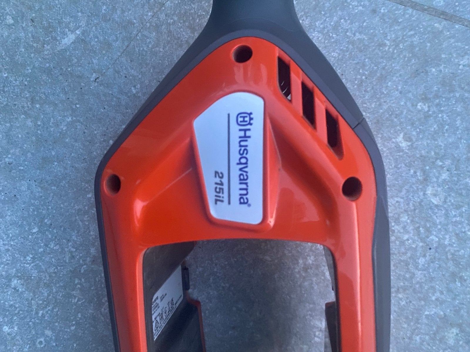 HUSQVARNA 215iL bosmaaier incl batterij en oplader, Tuin en Terras, Ophalen, Zo goed als nieuw, 10 tot 30 cm, Accu