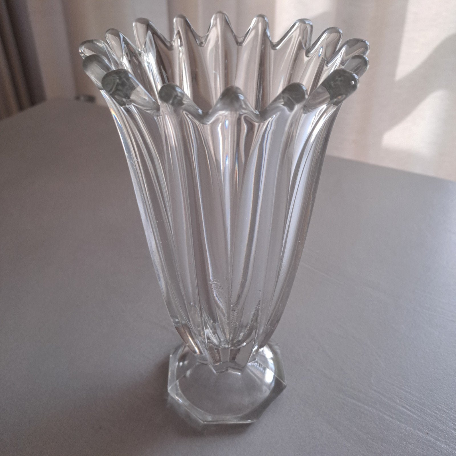 vaas in glas, Ophalen, Glas