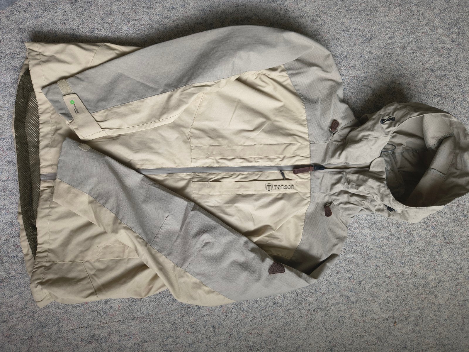 tenson himalaya trekking jacket large, Maat 52/54 (L), Wit, Nieuw, Ophalen of Verzenden