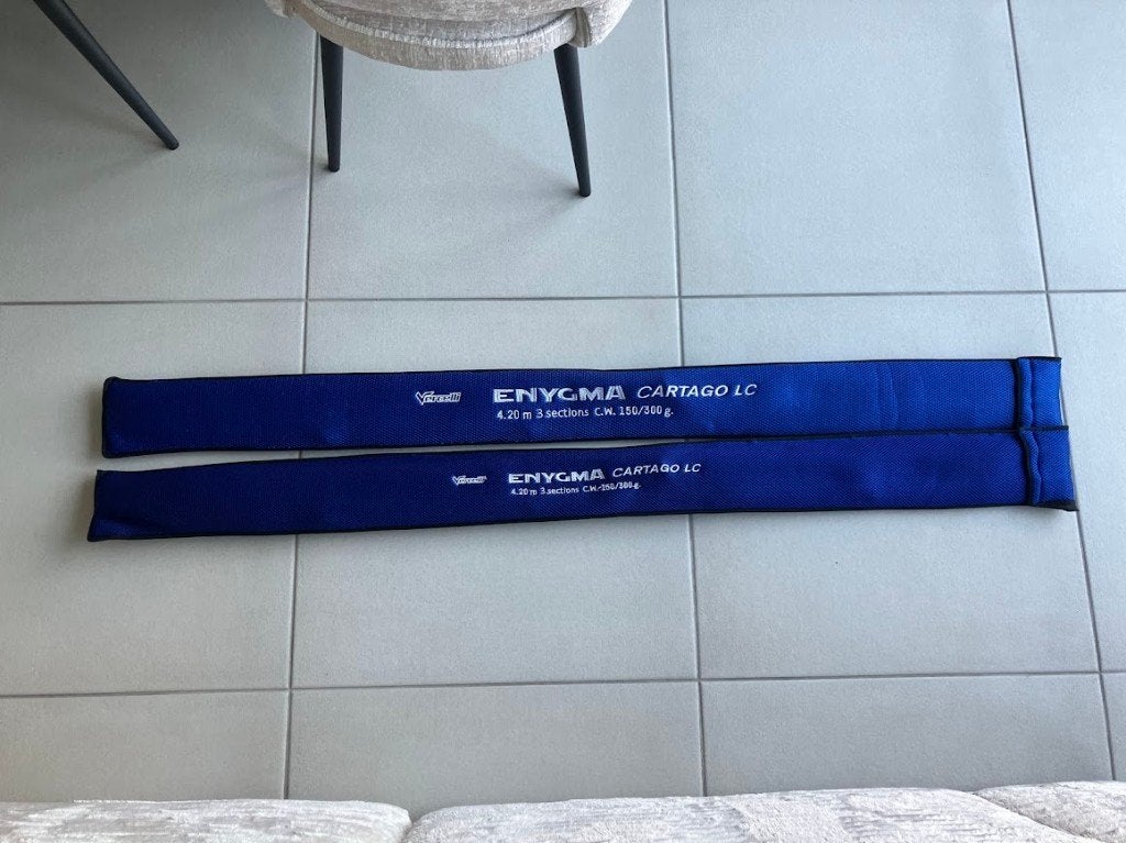 Strandhengel Vercelli Enygma Cartago LC 4m20, Ophalen, Zo goed als nieuw, Werphengel