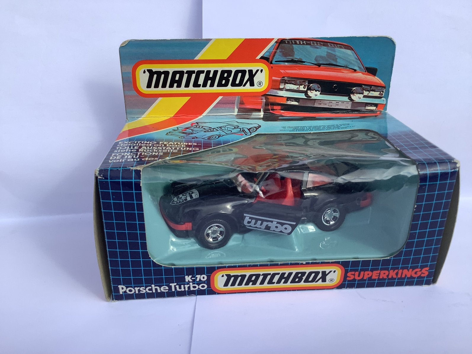 Matchbox K-70 Porche Turbo, Enlèvement ou Envoi, Comme neuf