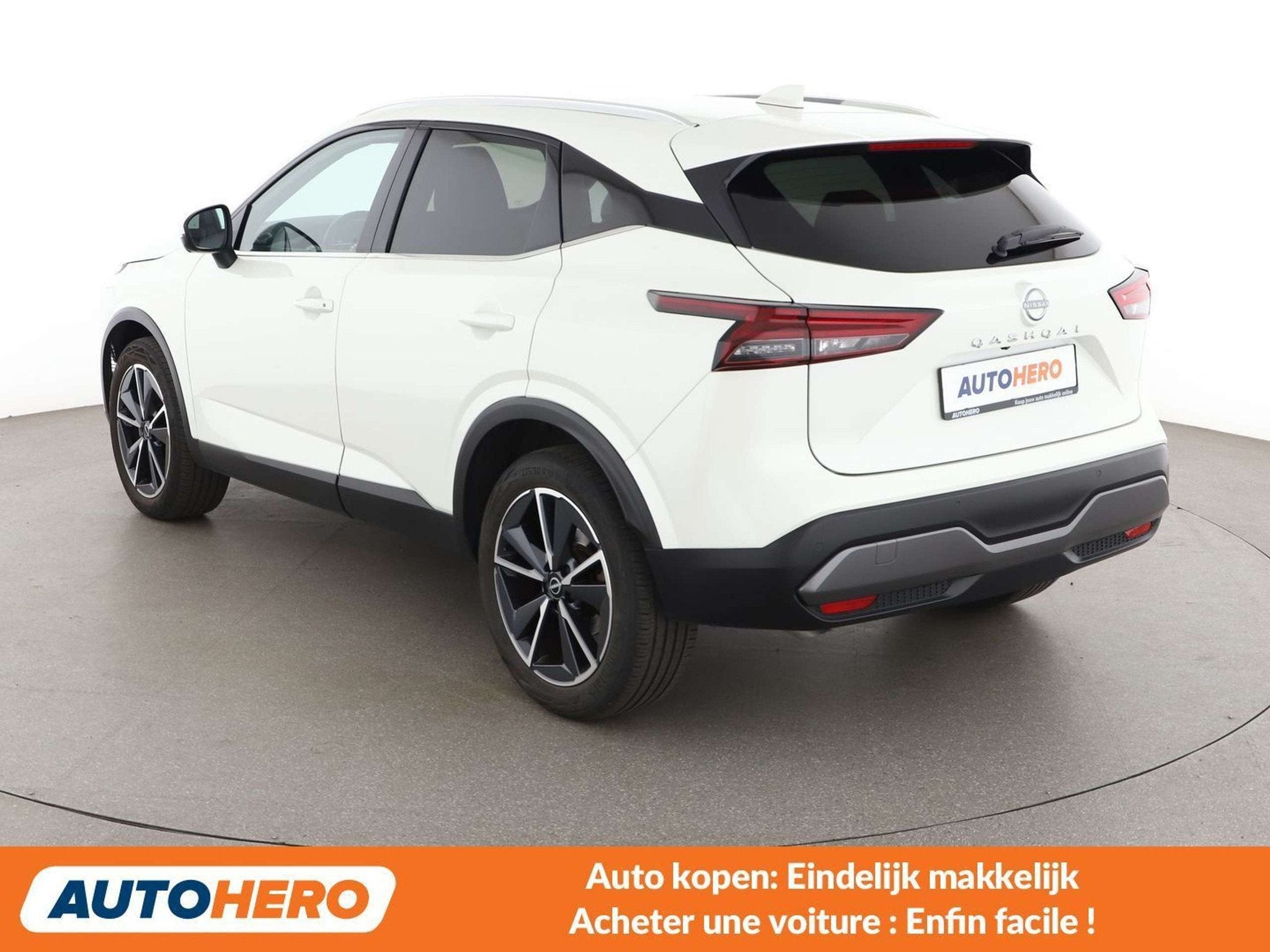 Nissan QASHQAI 1.3 DIG-T Mild-Hybrid Tekna (bj 2023), Auto's, Voorwielaandrijving, Gebruikt, Overige brandstoffen, Wit