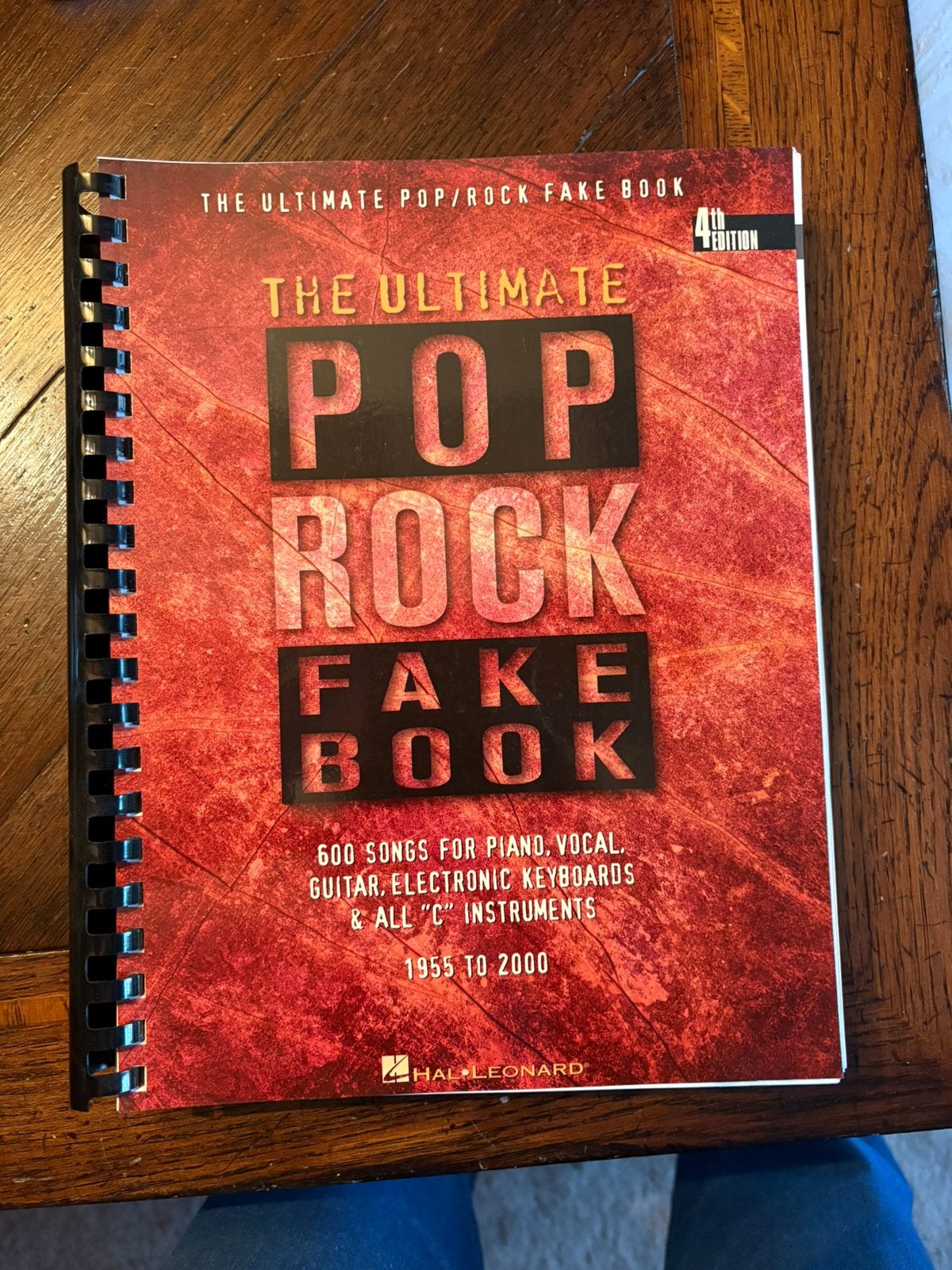 The ultimate pop rock fake book, Boeken, Ophalen of Verzenden, Zo goed als nieuw, Instrument