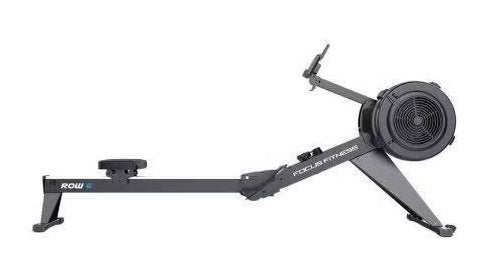 Roeitoestel Focus fitness row 6iplus, Sport en Fitness, Fitnessapparatuur, Ophalen, Benen, Zo goed als nieuw, Metaal