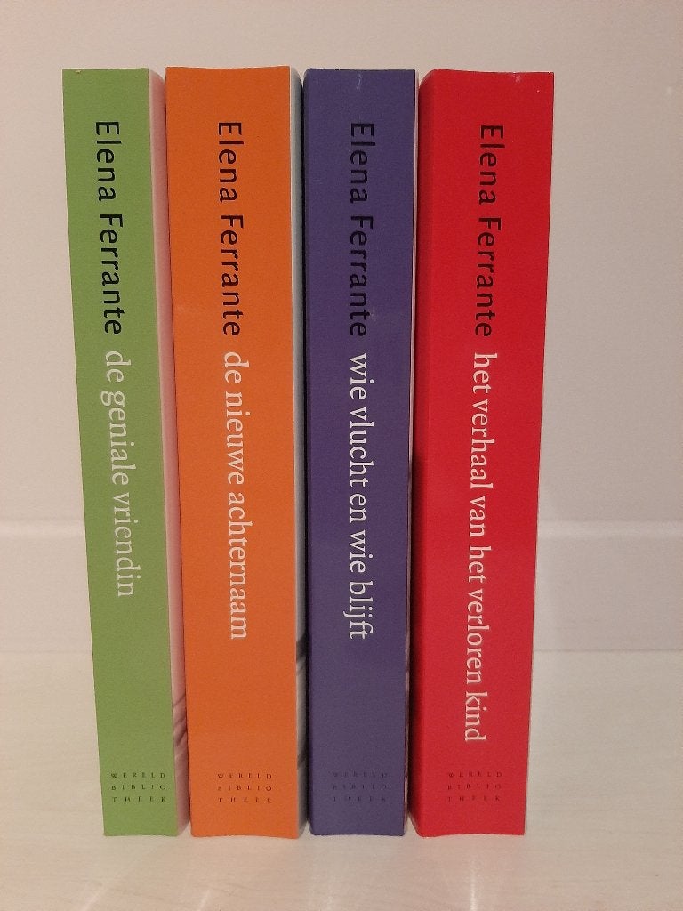 Reeks van vier boeken, Boeken, Ophalen of Verzenden, Zo goed als nieuw, Elena Ferrante