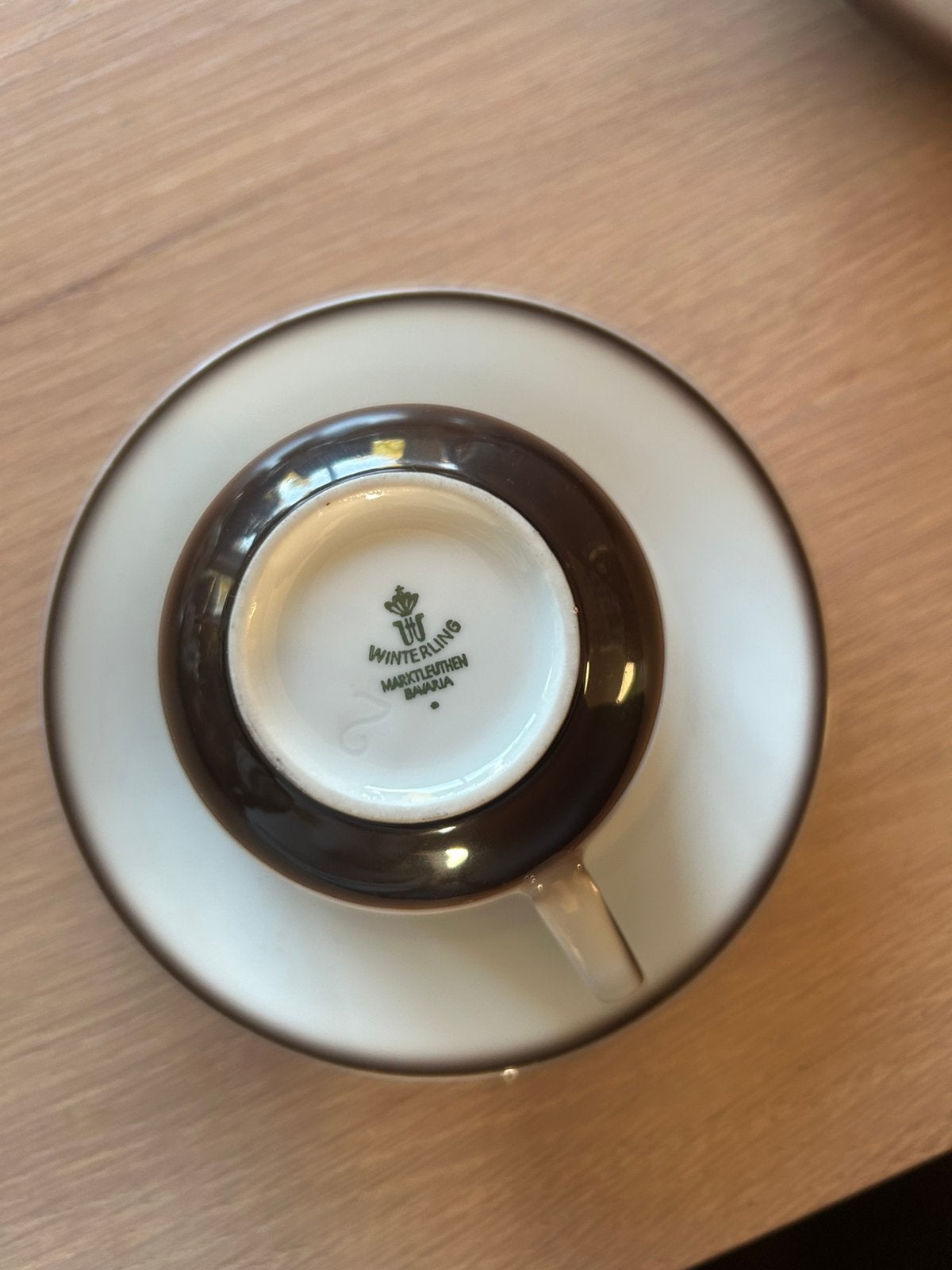 Genummerd koffieservies+ eetservies 12 stuks, Ophalen