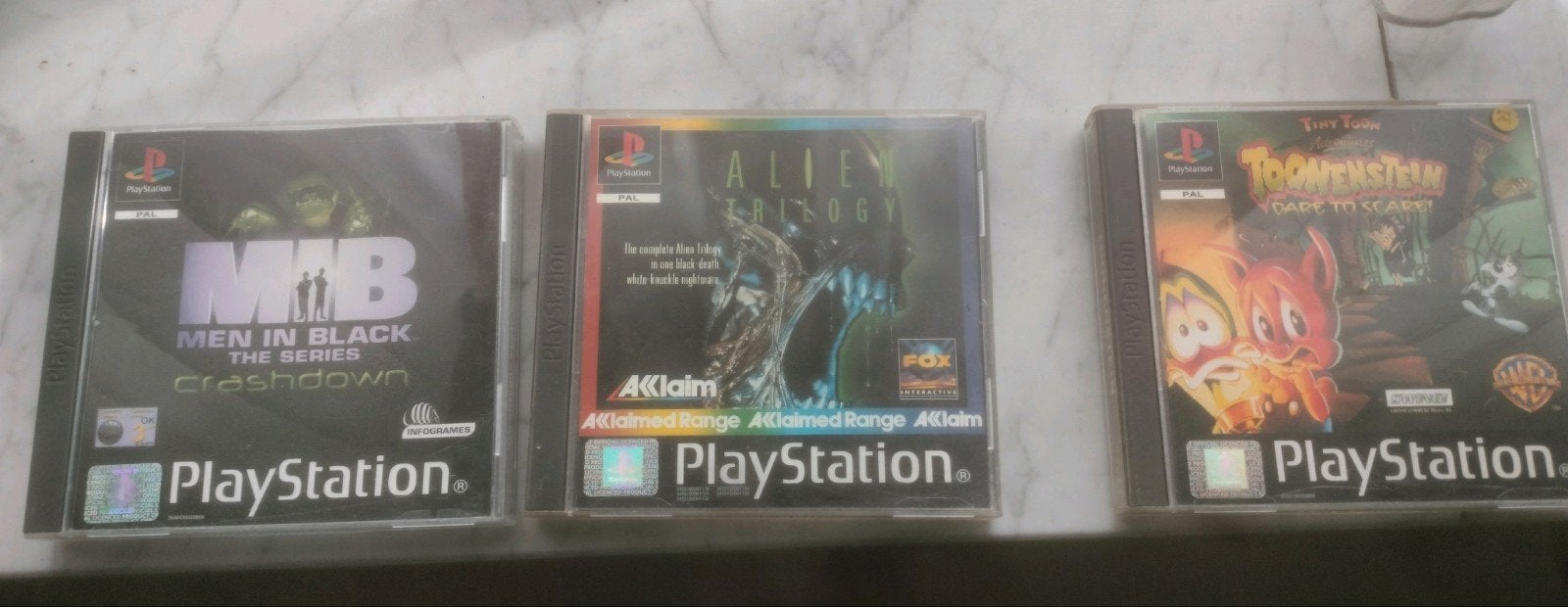 3 PS1 Games, Ophalen of Verzenden