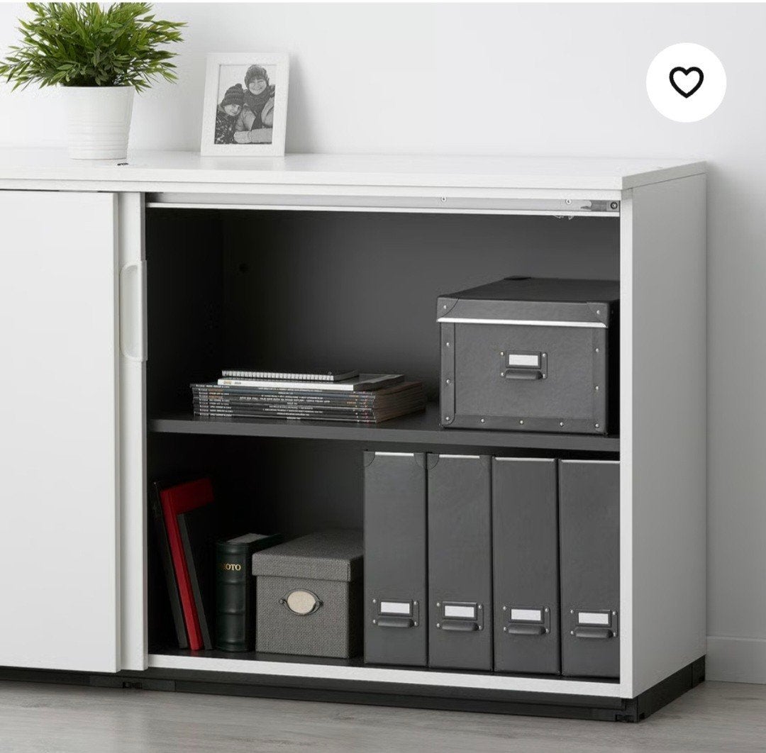 Meuble à dossiers IKEA GALANT + meubles hauts, Ophalen