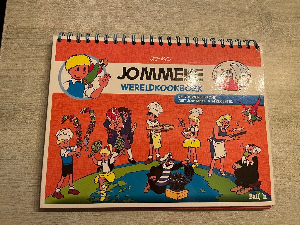 Jommeke wereldkookboek, Boeken, Ophalen of Verzenden, Zo goed als nieuw