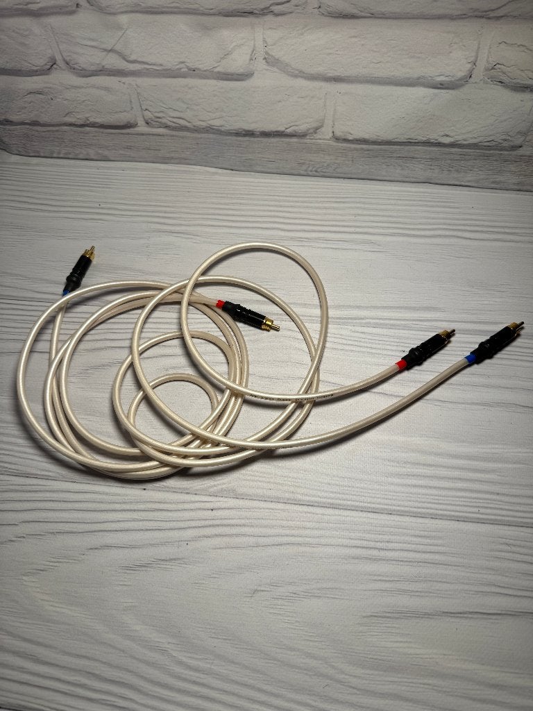 Atlas Element Quadstar High-End Interconnect (RCA naar XLR), Envoi, Comme neuf, Moins de 2 mètres, Autres câbles