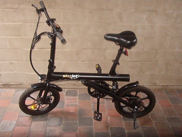 elektrische minifiets  NIEUW, Fietsen en Brommers, Ophalen, Nieuw, Deels opvouwbaar, Schijfrem