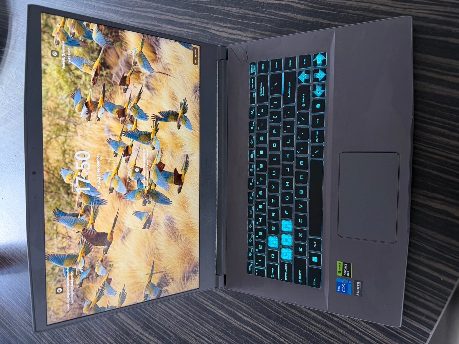 Gaming Latop MSI Thin 15.6 inch Intel core I7 12th RTX 3050, Computers en Software, Ophalen of Verzenden, Zo goed als nieuw, Gaming