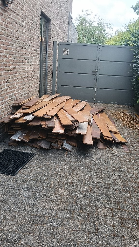 Brandhout, Ophalen