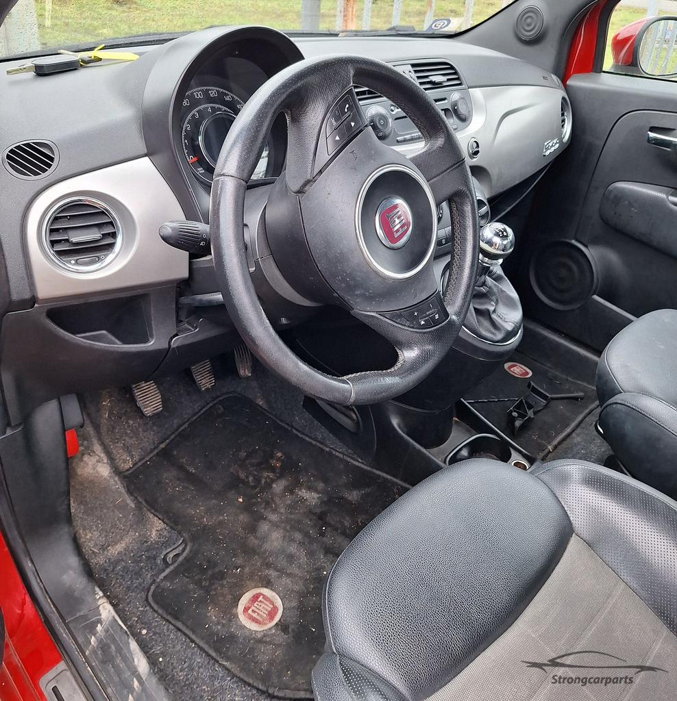 Airbag set Fiat 500 dashboard met airbag stuur spanners knie, Gebruikt, -, -, Ophalen of Verzenden