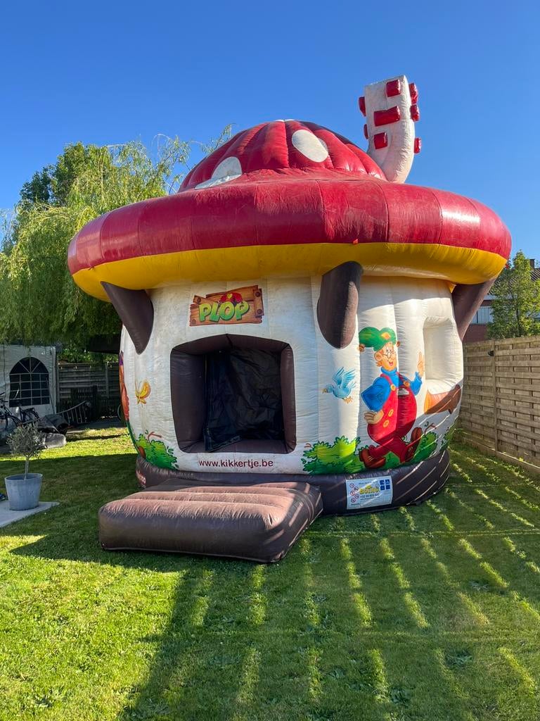 Plop springkasteel te koop, Ophalen, Gebruikt